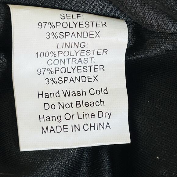 Fairy Goth Witchy Bodycon Sequin Mini Dress Womens XS L/S‎ NYE Party Glam HOCO - Picture 11 of 12